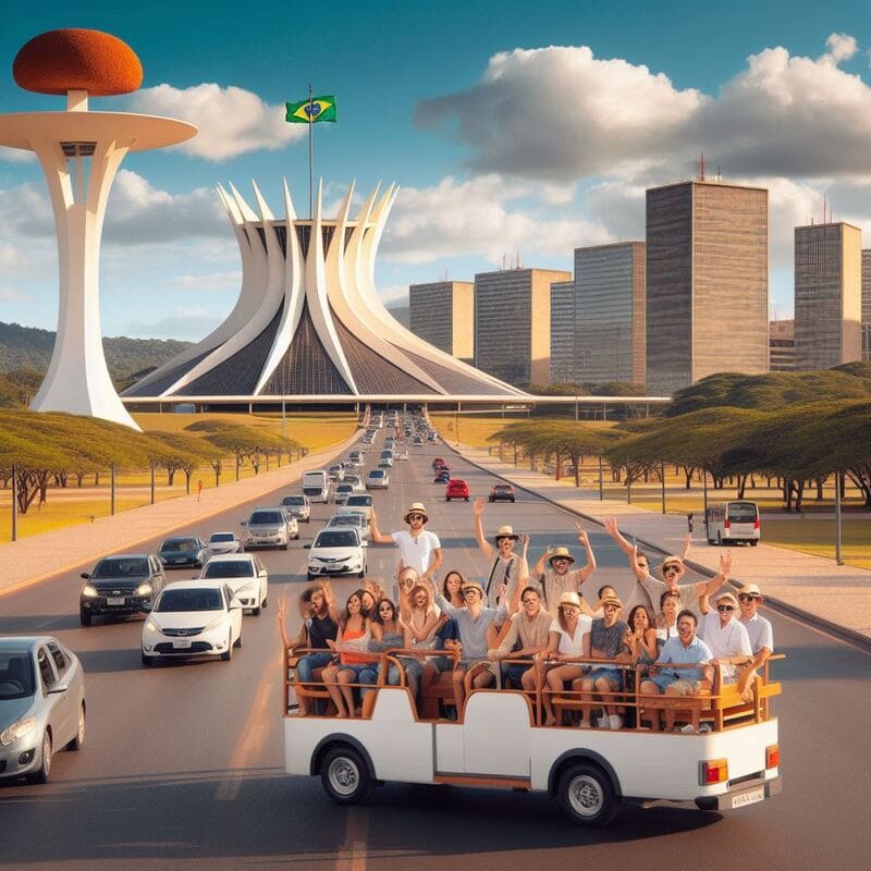 City Tour em Brasília com Rapha Guia de Turismo - Experiência completa pela capital