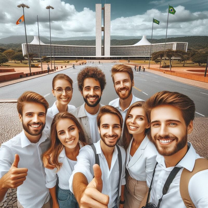 Pontos Turísticos de Brasília com Rapha Guia de Turismo - Catedral, Congresso e monumentos