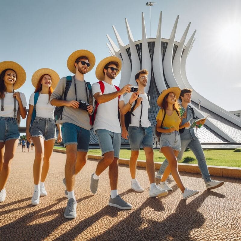Walking Tour em Brasília com Rapha Guia de Turismo - Experiência a pé pela capital