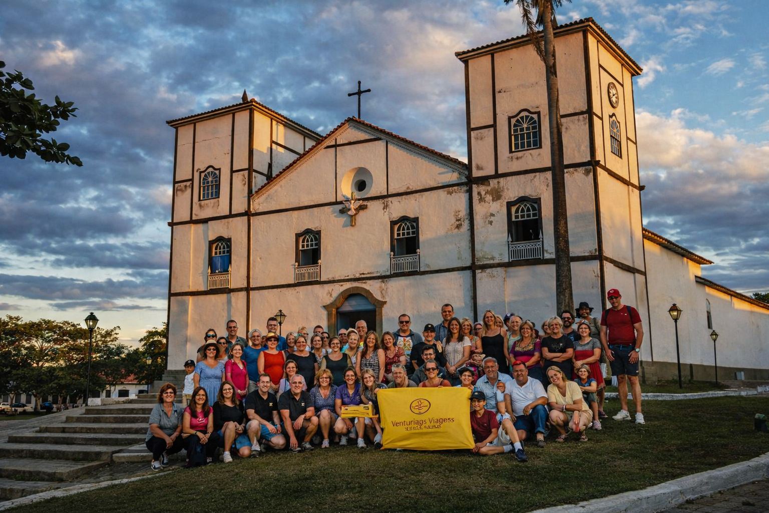 Igreja Matriz de Pirenópolis GO - patrimônio histórico bate e volta saindo de Brasília